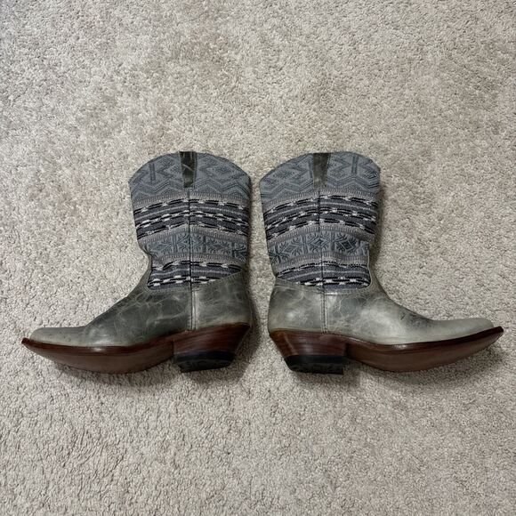 Handmade Women’s Guatemalan Leather Artisan Festival Boots Size 38 (US 7.5) - Picture 3 of 10